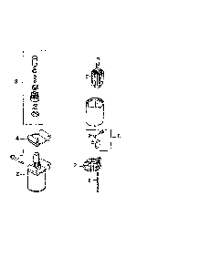 Starting system Diagram and Parts List for CV15S-PS41526  Kohler Engine