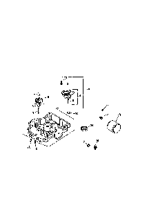 Oil pan/lubrication Diagram and Parts List for CV20S-65563  Kohler Engine
