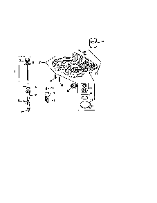 Oil pan/lubrication Diagram and Parts List for CV165S-43527  Kohler Engine