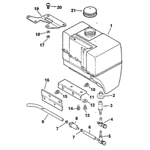 Part Location Diagram of 2523701 Toro Clamp