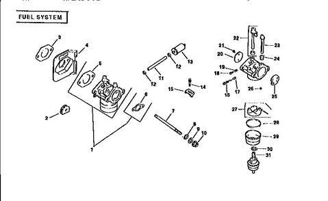 Engine Cv14s-1443 6 Diagram and Parts List for CV14S-1443  Kohler Engine
