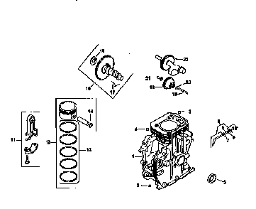Part Location Diagram of 12-108-01-S Kohler RING SET (STD.)