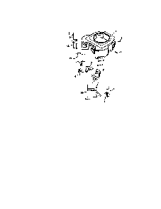 Blower housing and baffels Diagram and Parts List for CV26S-69526  Kohler Engine