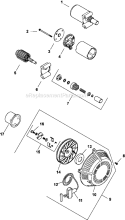 Page M Diagram and Parts List for CH11-16103  Kohler Engine
