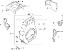 Page B Diagram and Parts List for CH11-16104  Kohler Engine