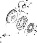Part Location Diagram of 1217619-S Kohler Harness, Wiring