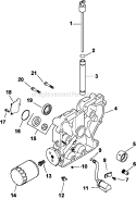 Page K Diagram and Parts List for CH11-16121  Kohler Engine