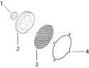 Page M Diagram and Parts List for CH11-16129  Kohler Engine