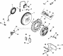 Page J Diagram and Parts List for CH11-16128  Kohler Engine