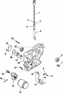 Part Location Diagram of 1202908-S Kohler Adapter, Oil Filter
