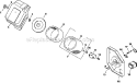 Page A Diagram and Parts List for CH11-1629  Kohler Engine