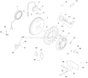 Page J Diagram and Parts List for CH11S-16128  Kohler Engine