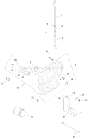 Page K Diagram and Parts List for CH11T-16123  Kohler Engine