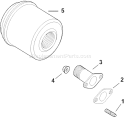 Page G Diagram and Parts List for CH11T-16123  Kohler Engine