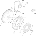 Page J Diagram and Parts List for CH11T-16138  Kohler Engine