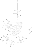 Page K Diagram and Parts List for CH11T-16138  Kohler Engine