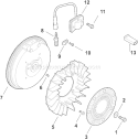 Page J Diagram and Parts List for CH125T-1927  Kohler Engine
