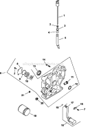Page K Diagram and Parts List for CH13-22525  Kohler Engine