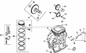 Page C Diagram and Parts List for CH13-22504  Kohler Engine