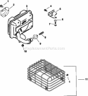 Page H Diagram and Parts List for CH13-22532  Kohler Engine