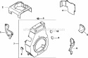 Part Location Diagram of 1209633-S Kohler Cover, Starter (Black)