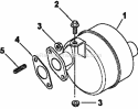 Page G Diagram and Parts List for CH13-22540  Kohler Engine