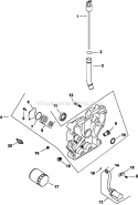 Page K Diagram and Parts List for CH13-22541  Kohler Engine