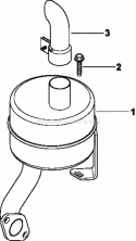 Page A Diagram and Parts List for CH13-22544  Kohler Engine