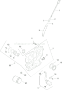 Page K Diagram and Parts List for CH13PT-22520  Kohler Engine