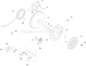 Page J Diagram and Parts List for CH13S-22517  Kohler Engine
