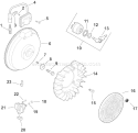 Page J Diagram and Parts List for CH11S-16141  Kohler Engine