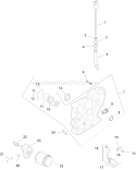 Page K Diagram and Parts List for CH13S-22534  Kohler Engine