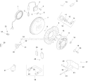 Page J Diagram and Parts List for CH13S-22541  Kohler Engine