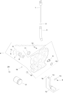 Page K Diagram and Parts List for CH13T-22527  Kohler Engine