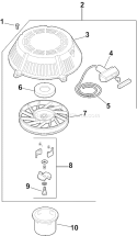 Page L Diagram and Parts List for CH13T-22527  Kohler Engine