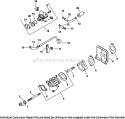 Page H Diagram and Parts List for CH14-1827  Kohler Engine