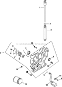 Page L Diagram and Parts List for CH14-1828  Kohler Engine