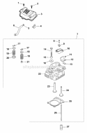 Page K Diagram and Parts List for CH125-1921  Kohler Engine