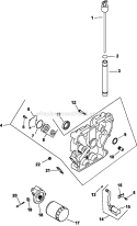 Page K Diagram and Parts List for CH14-1826  Kohler Engine