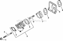 Page H Diagram and Parts List for CH14-1837  Kohler Engine
