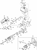 Page H Diagram and Parts List for CH13-22502  Kohler Engine