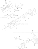 Page H Diagram and Parts List for CH14S-1831  Kohler Engine