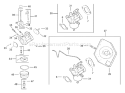 Page H Diagram and Parts List for CH11-1600  Kohler Engine