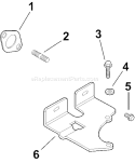 Page G Diagram and Parts List for CH14S-1837  Kohler Engine