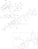 Page H Diagram and Parts List for CH14S-1838  Kohler Engine