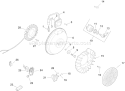 Page J Diagram and Parts List for CH14ST-1836  Kohler Engine