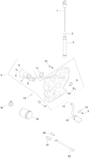 Page K Diagram and Parts List for CH11GS-16145  Kohler Engine