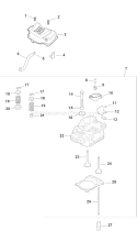 Page I Diagram and Parts List for CH13T-22527  Kohler Engine