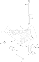 Page K Diagram and Parts List for CH14T-1839  Kohler Engine