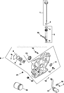 Page K Diagram and Parts List for CH15-44513  Kohler Engine